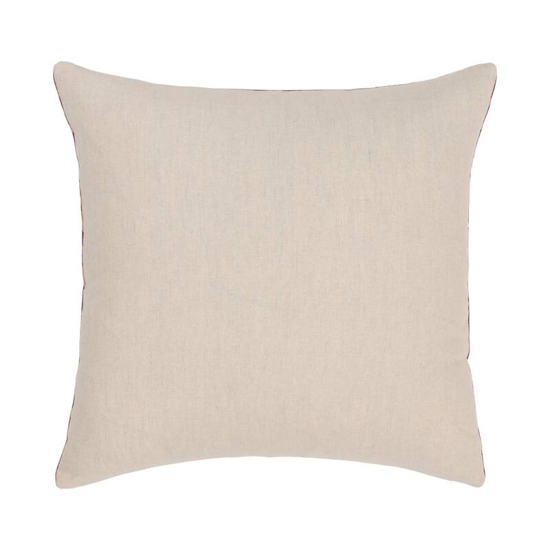 Villa by Classic Home Alula Cotton Fabric Throw Pillow