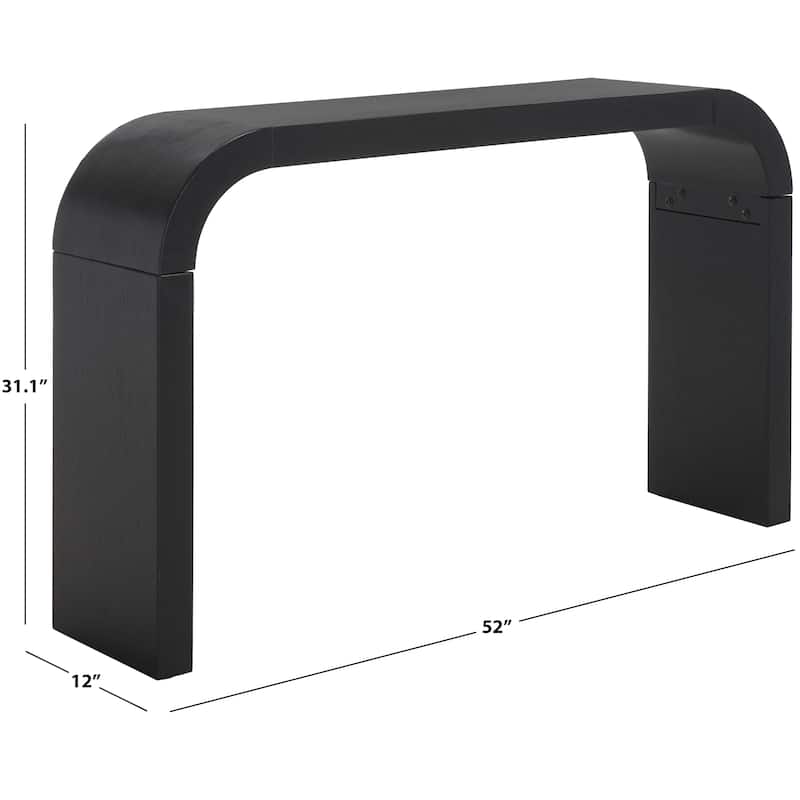 SAFAVIEH Liasonya Curved Console Table - 52" W x 12" D x 31" H