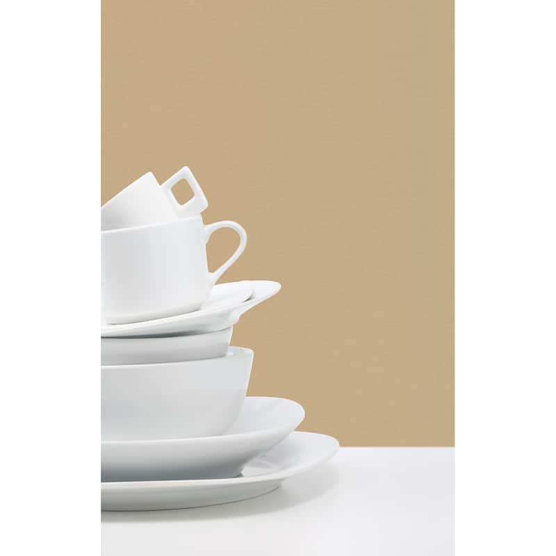 Galerie Wallcoverings Miniatures 2 Plain Linen Design Vinyl on Non-woven Matte Wallpaper Roll