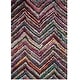 preview thumbnail 6 of 7, SAFAVIEH Fiesta Shag Chanda Abstract Rug 4' x 6' - Multi - Rectangle