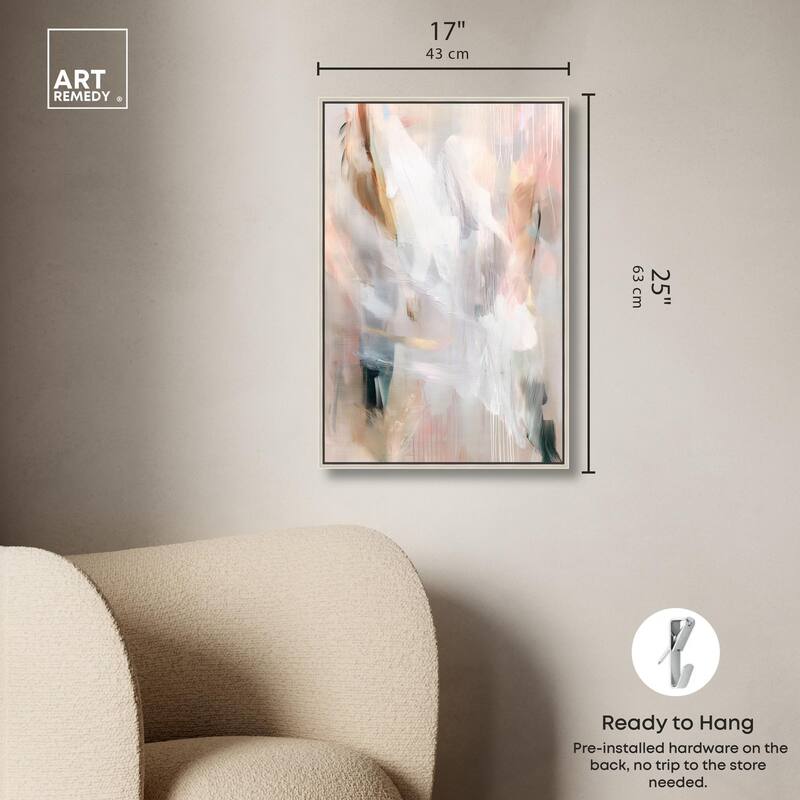 Drifting Colors I Canvas by Art Remedy