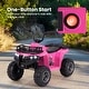 preview thumbnail 39 of 53, 6V Kids Ride On Electric ATV with LED Headlights and MP3 Player - 29.5" x 18" x 22" (L x W x H)
