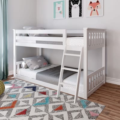 Max and Lily Twin over Twin Low Bunk Bed