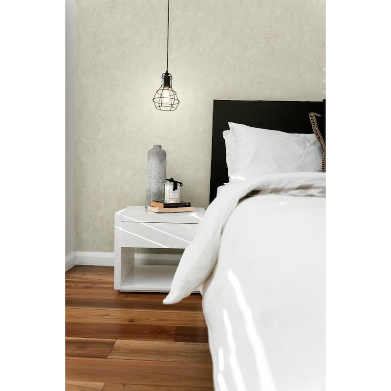 Seabrook Designs Sharla Faux Unpasted Wallpaper