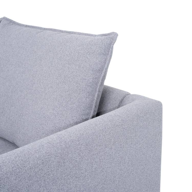 Modern L-Shaped DIY Convertible Modular Sectional Sofa Collection