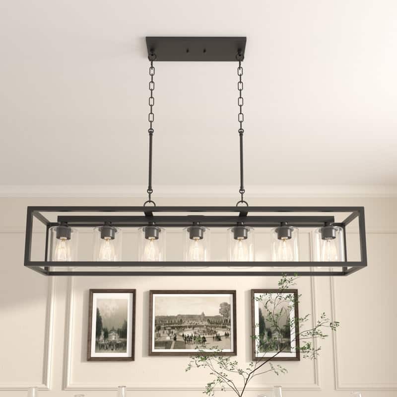 Acroma 7 Lights 52In Modern Kitchen Chandelier - UL