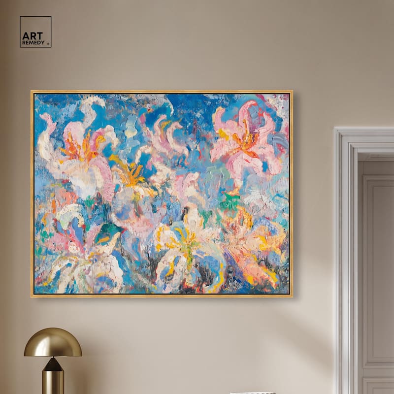 Pastel Riot I Canvas by Art Remedy