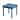 Archer Modern Square Wood Outdoor Side Table, Slatted Patio Accent End Table for Porch Poolside