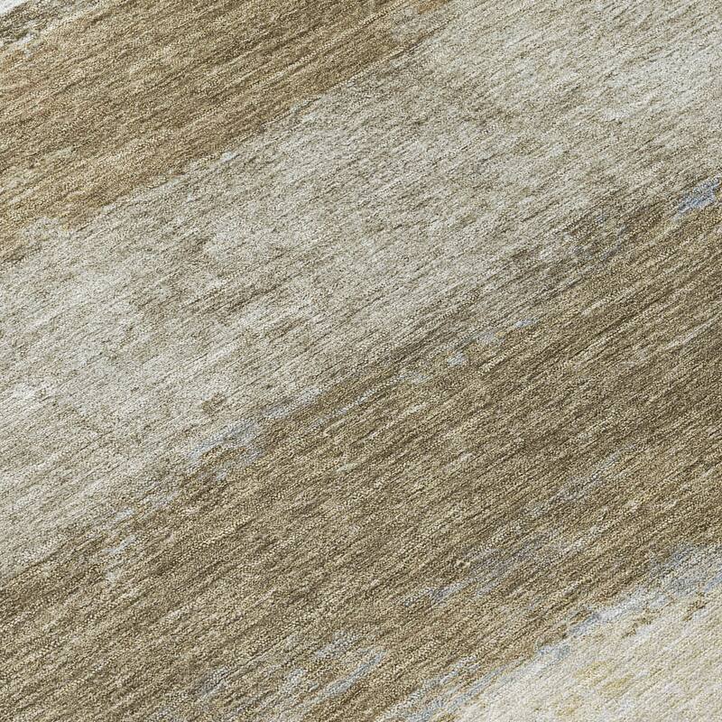 Machine Washable Indoor/Outdoor Watercolor Ombre Chantille Rug