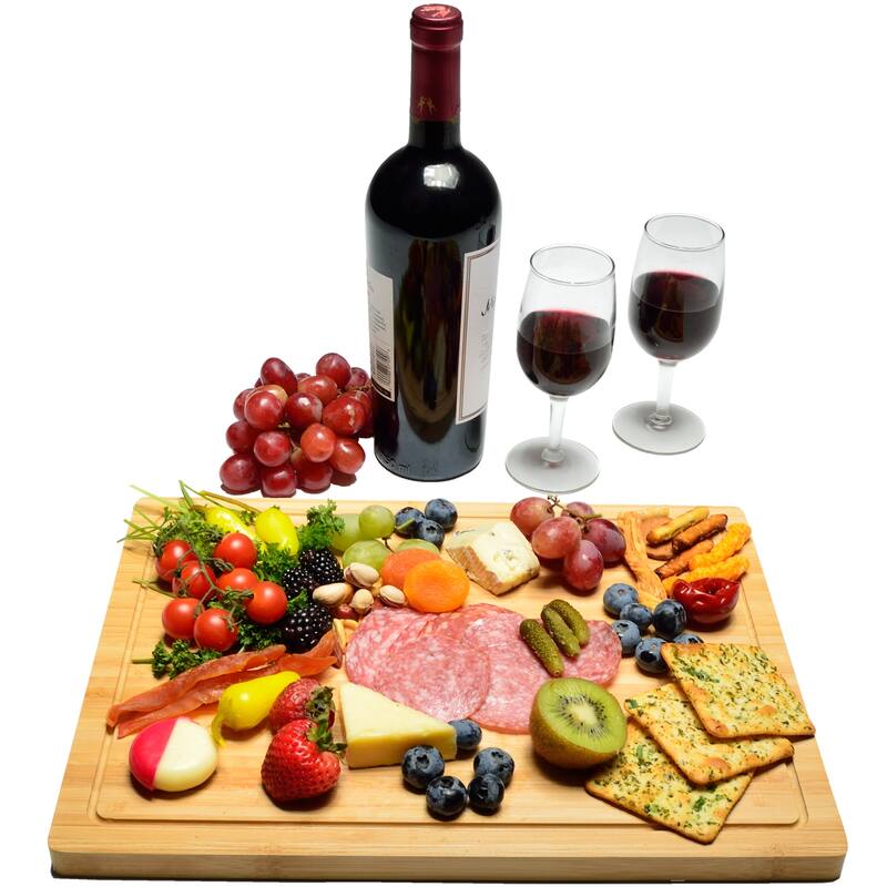 NCAA Clemson Tigers Bamboo Cheese & Charcuterie Board