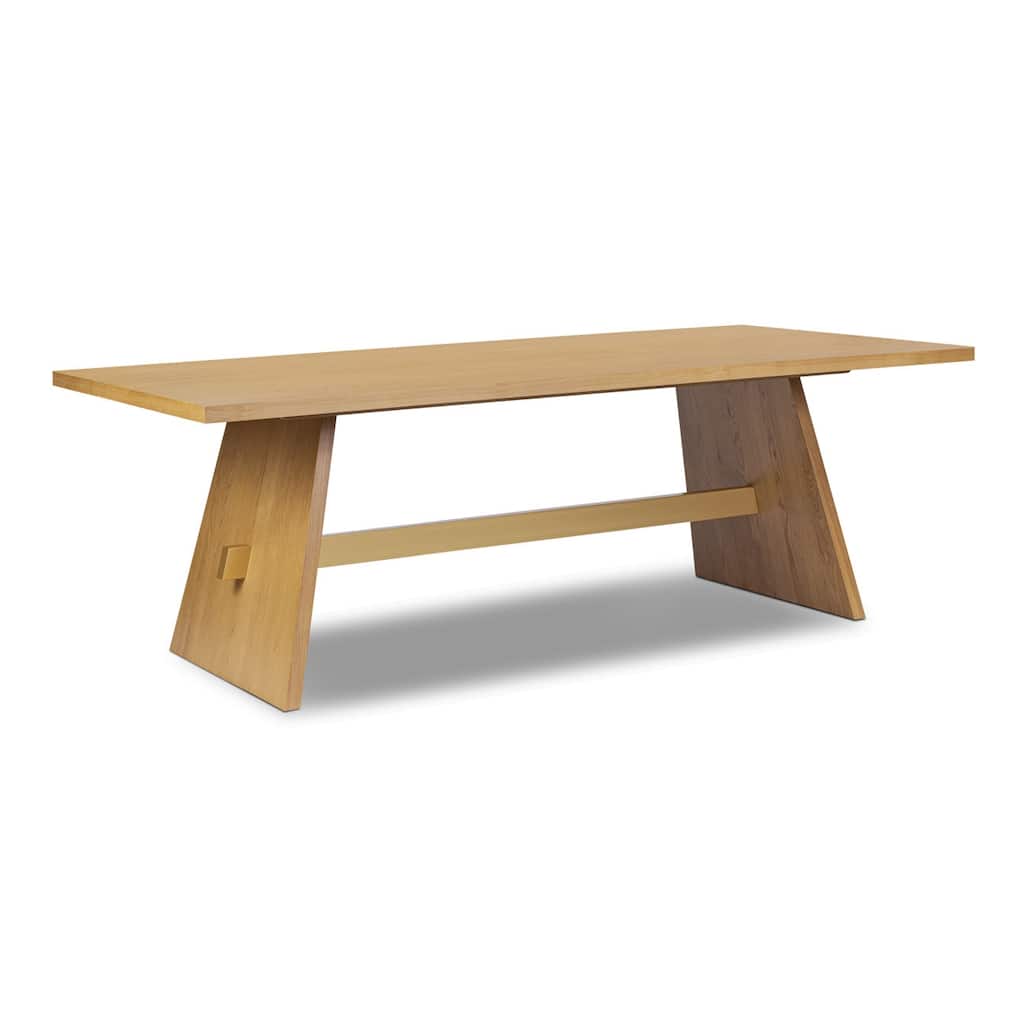 Poly & Bark Reims Wood 86.5" Dining Table