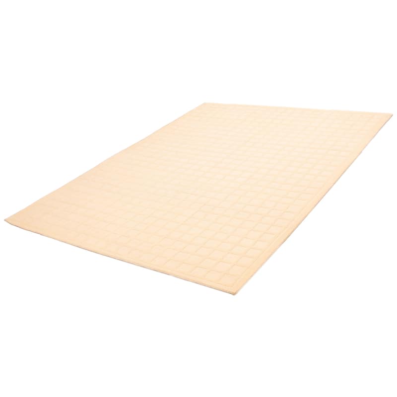 ECARPETGALLERY Hand-knotted Kathmandu Cream Wool Rug - 10'0 x 14'0
