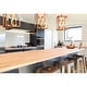 preview thumbnail 3 of 1, Rivka 6-light Rectangular Rusty Steel 16-inch Chandelier