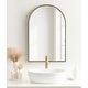 preview thumbnail 2 of 13, Kate and Laurel Gwendolyn Arch Wall Mirror