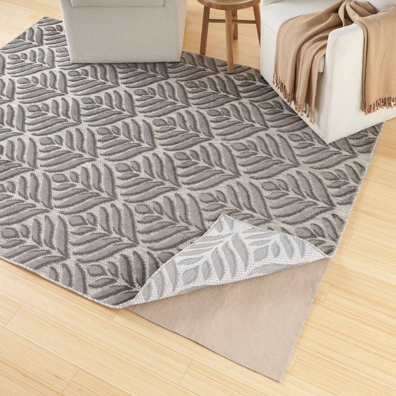 Nourison Anchor Indoor/Outdoor Rug Pad - Tan