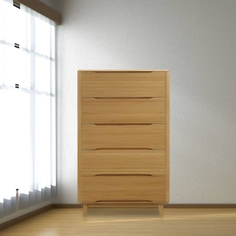 Dylan Five Drawer High Chest, Copper