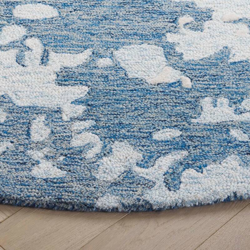 SAFAVIEH Handmade Pine Greth Contemporary Wool Rug