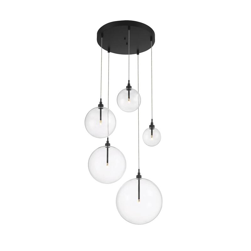 Bellevue SH10099 5 Light 28" Wide LED Multi Light Pendant