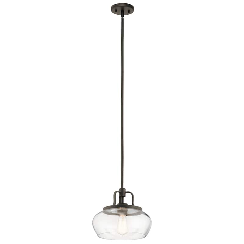 Kichler Davenport Convertible Single Light 12" Wide Pendant /