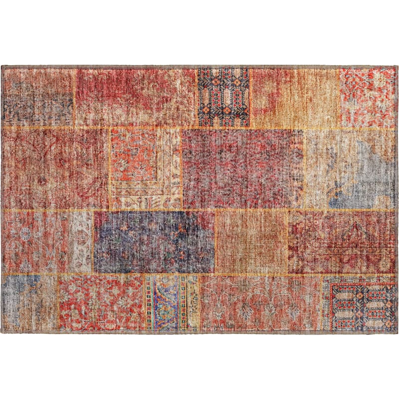 Premium Washable Super Soft Boho Patches Mayfield Rug