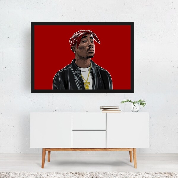 2PAC Illustrations Music Rap Hip Hop Tupac Shakur Art Print/Poster