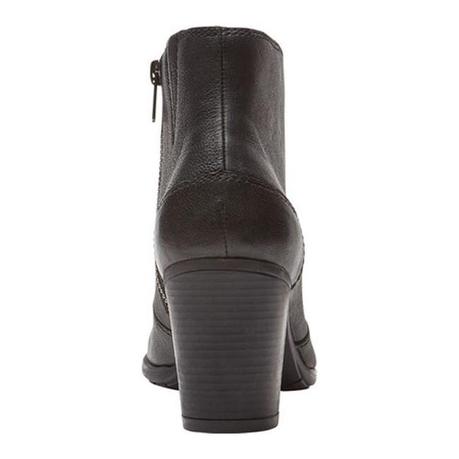 Shop Rockport Women S City Casuals Catriona Zip Bootie Black