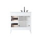 preview thumbnail 2 of 9, Elegant Lighting VF29336 Millie 36" Free Standing Single Basin Vanity