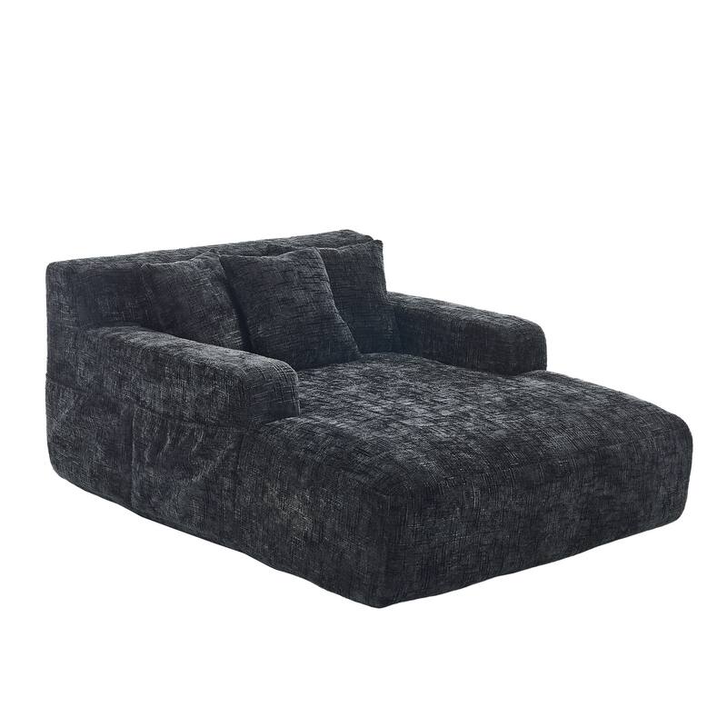 Futon Sofa Bed,3-in-1 Multi-Functional Corduroy Sleeper Couch Pull-Out Bed,Adjustable Backrest and Pillows,Convertible Sofa Bed