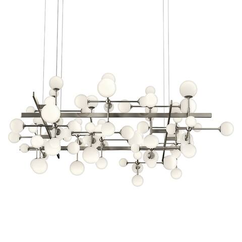 Sonneman Nebula Large Square LED Pendant