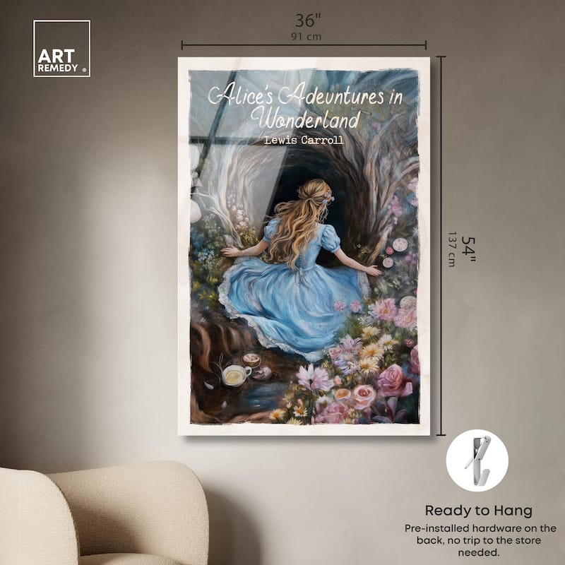Alice Classic Acrylic by Art Remedy, Ready to Hang