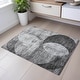preview thumbnail 64 of 110, Premium Washable Super Soft Modern Geo Mayfield Rug Gray - 1'8" x 2'6"