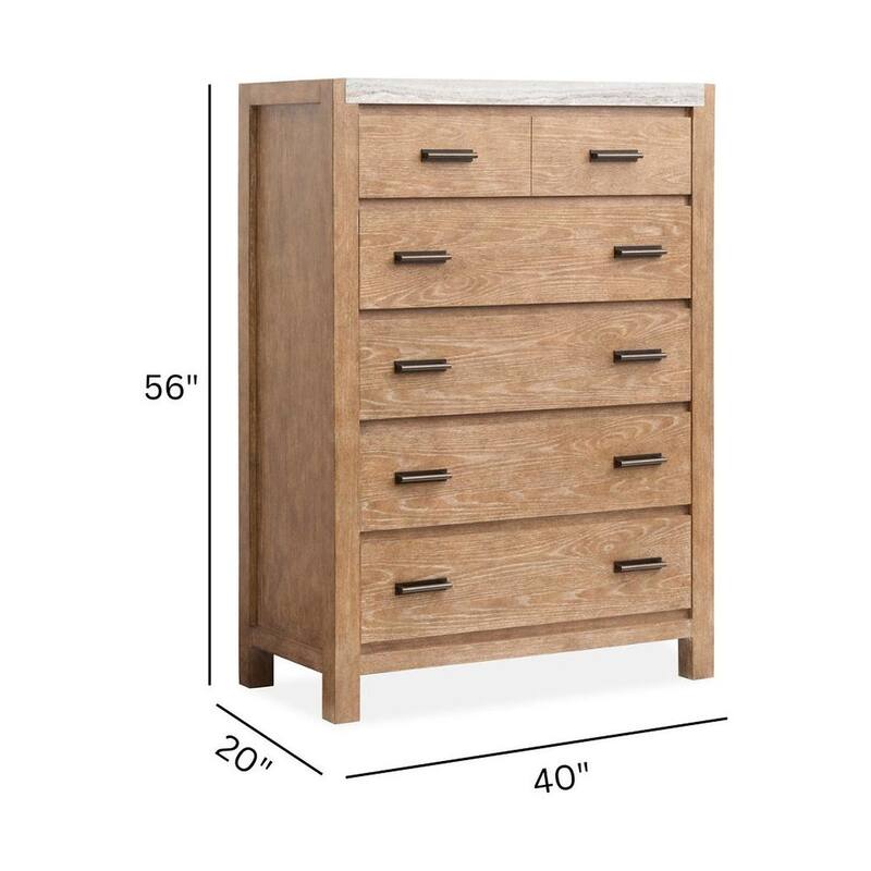 Magnussen Home Plum Creek Sierra Brown Drawer Chest
