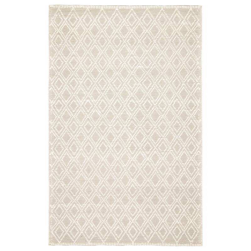 ECARPETGALLERY Braid weave Sienna Grey Wool Rug - 5'0 x 7'10 - Grey - 5'0 x 7'10