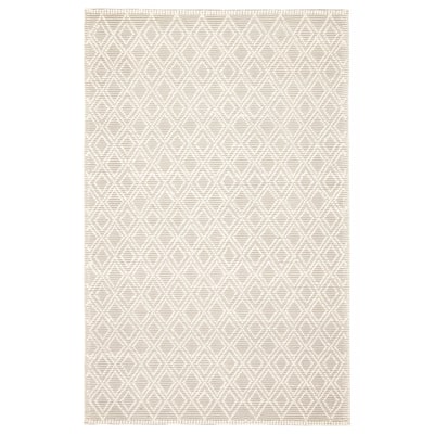 ECARPETGALLERY Braid weave Sienna Grey Wool Rug - 5'0 x 7'10