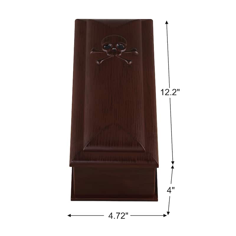 12 in. Animated Skeleton Coffin