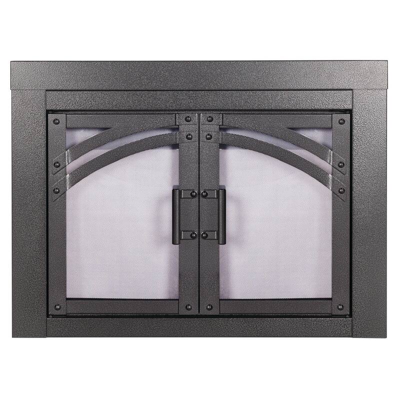Pleasant Hearth Axel Fireplace Glass Door - Small