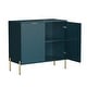 preview thumbnail 28 of 56, Clihome 2-Door Storage Media Accent Buffet Sideboard