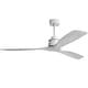 preview thumbnail 28 of 51, 60 Inch Solid Wood Ceiling Fan with Light and Remote, Reverse Functions, Integrated Light Optional