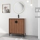 preview thumbnail 12 of 36, BNK 24/30 inch Freestanding Single Sink Bathroom Vanity with Soft Close Door and 1 Adjustable Shelf