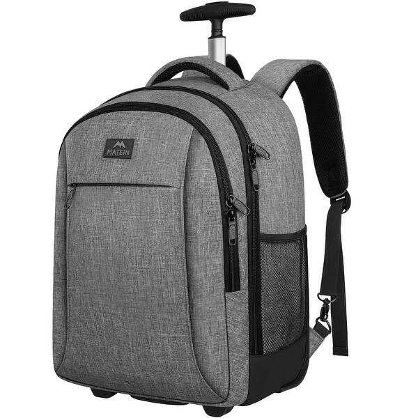Rolling Backpack with Wheels, Water Resistant Travel Laptop Backpacks for Women Men, Large College Wheeled Backpack for Adult - Bed Bath & Beyond - 42714753 Rolling Backpack with Wheels, Water Resistant Travel Laptop Backpacks for Women Men, Large College Wheeled Backpack for Adult - Bed Bath & Beyond - 42714753