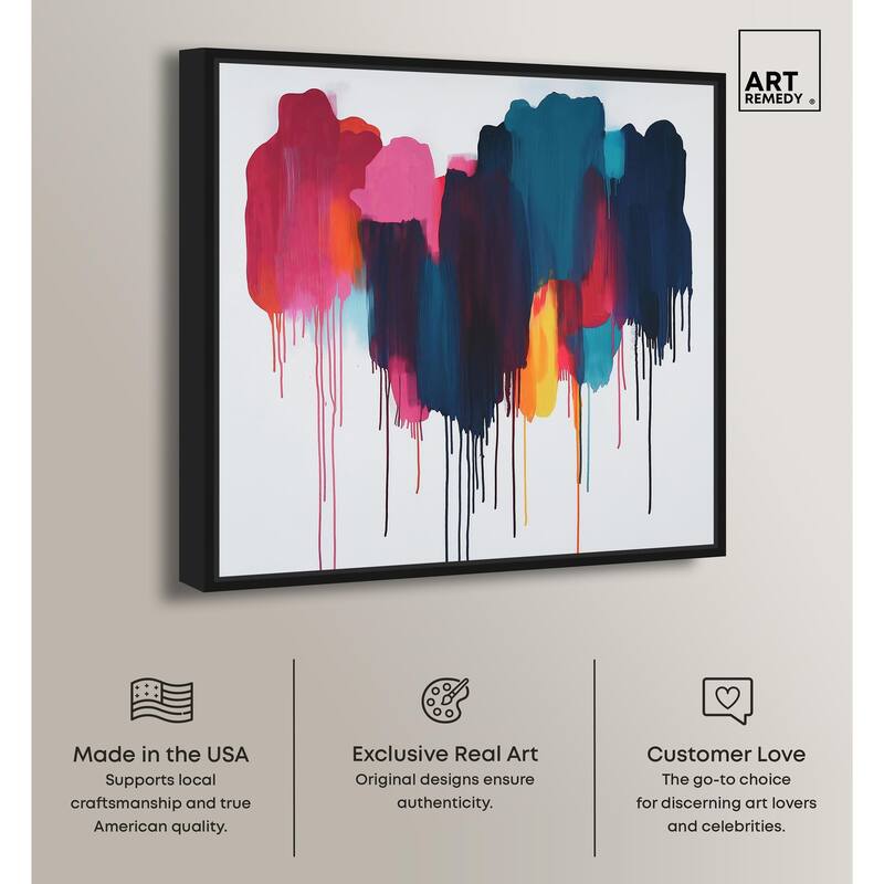 Glacier Color Glide Canvas by Art Remedy