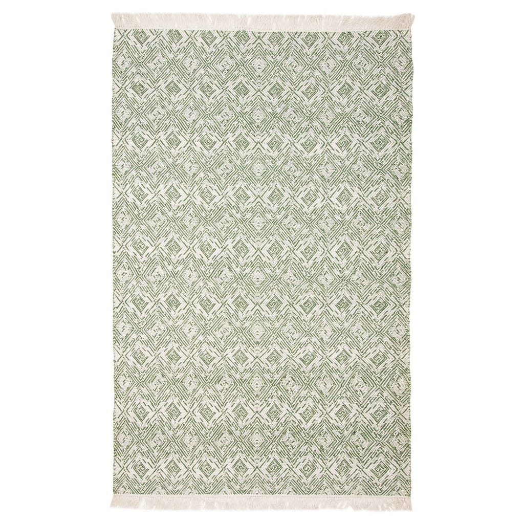 Sienna Green Rug 5'1" x 8'2" - 5'1 x 8'2