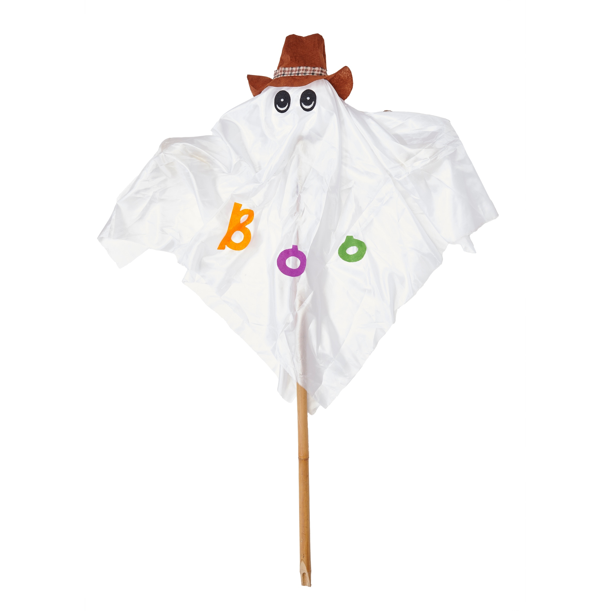 60" Halloween Outdoor Ghost on Pole For Yard