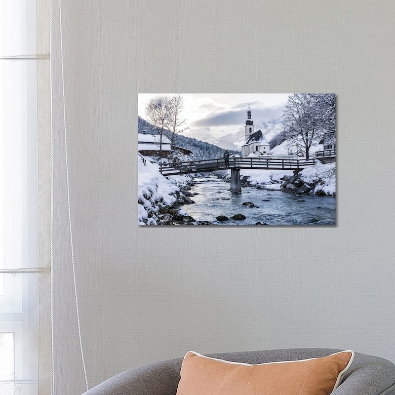 iCanvas "Ice Chapel II" by Fabian Fortmann Canvas Print - 18x26x1.5