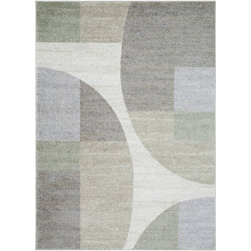 Livabliss Hyde Park Modern Geometric Area Rug