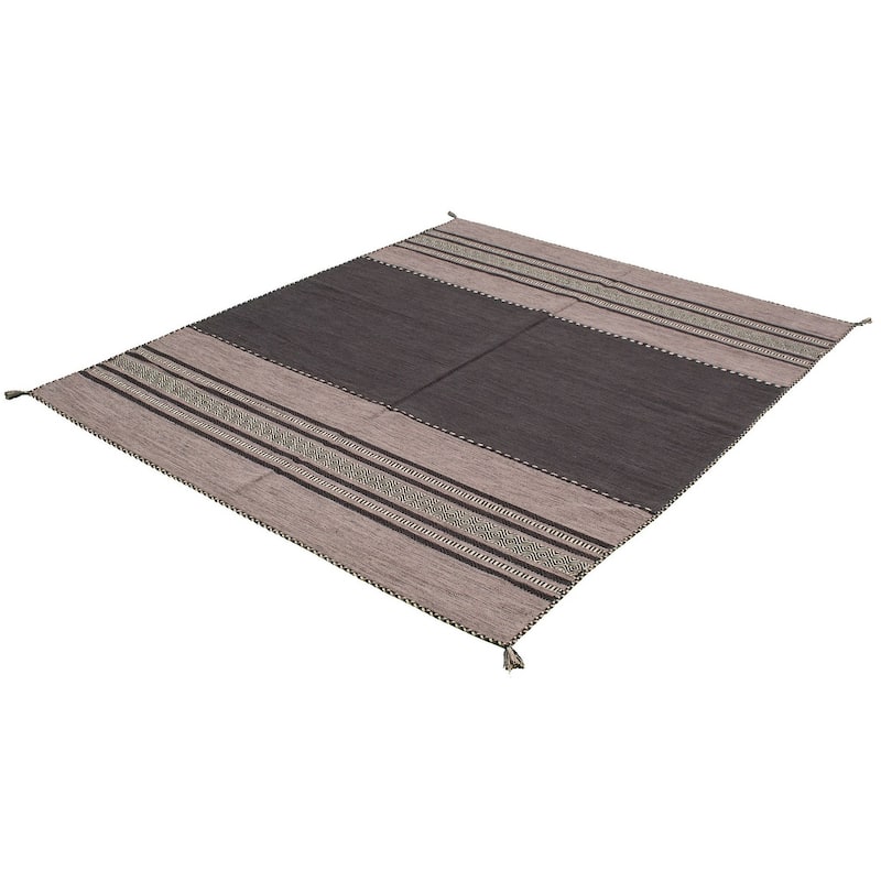 ECARPETGALLERY Arizona Flat-weave Wool Kilim Area Rug
