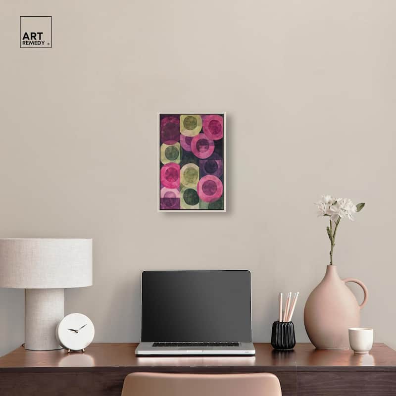 Orbital Pattern Canvas by Art Remedy