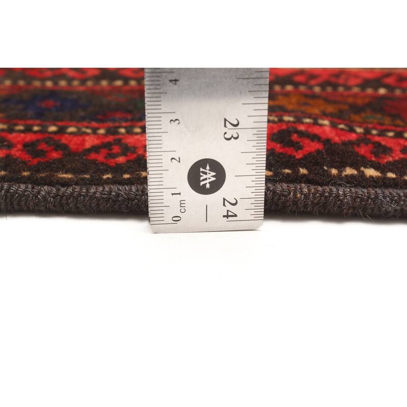 ECARPETGALLERY Hand-knotted Teimani Dark Grey Wool Rug - 2'8 x 4'4