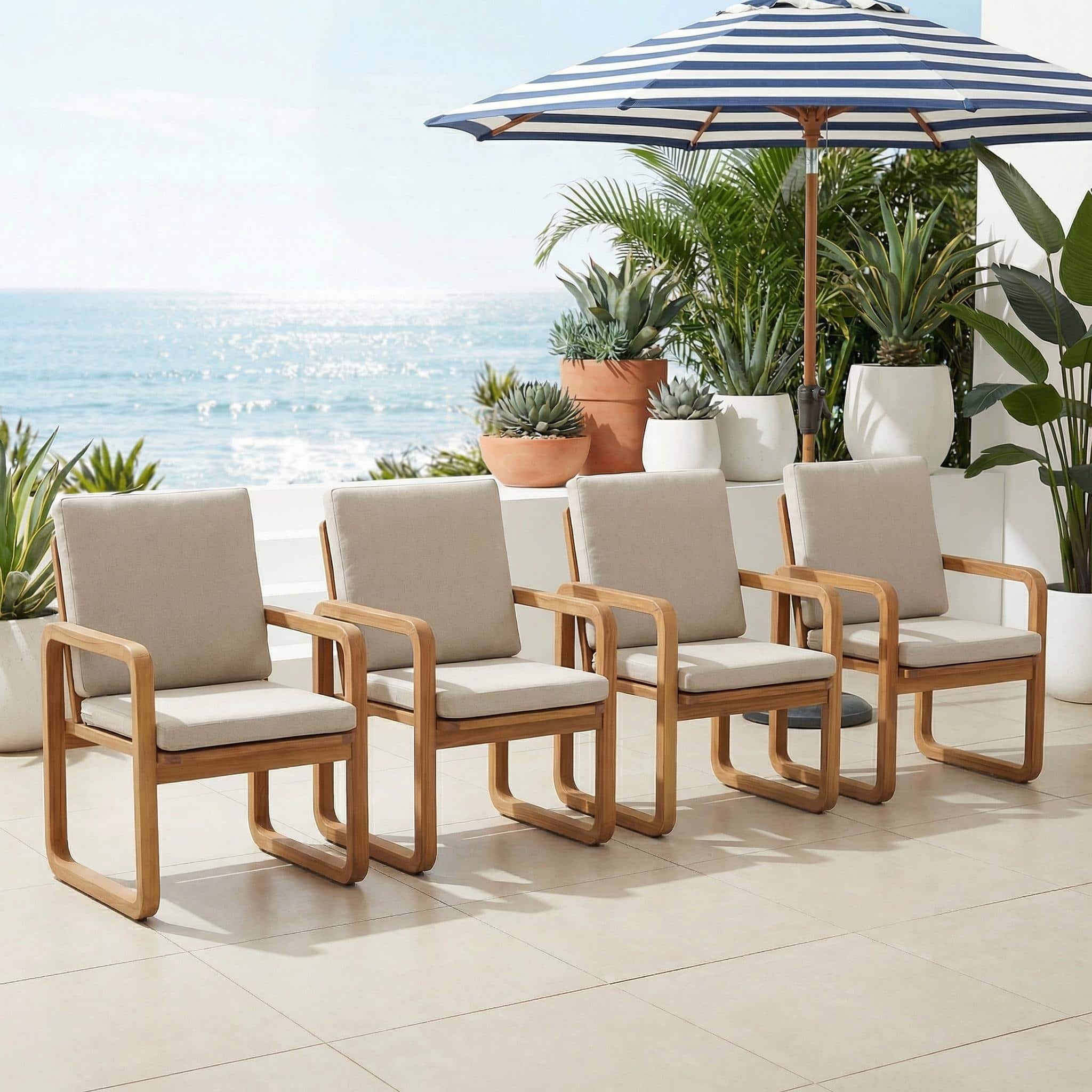 Option 4-Piece Natural&Beige