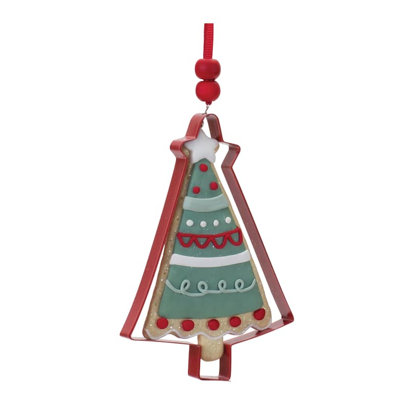 Club Pack of 12 Cookie Cutter Christmas Ornaments 4.25"